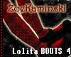 First Lolita Red Boots 4