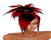 ! Red Spike PonyTail