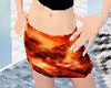 flame miniskirts