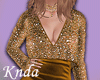 K* Gold Night Dress