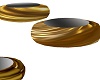 gold swirl dance floatie