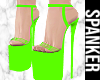Tall Green Heels