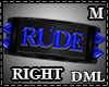 [DML] Blue Rude Band R|M