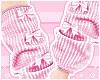 ♡ Pink Arm Warmers