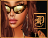 Copper Tone Sunglasses