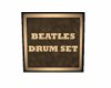 Beatles Drum Set Sign