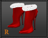 Red Christmas Boots