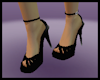 Black Ankle Strap Heel