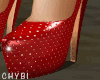 C~Red Caiope Heels V1