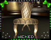 :W: Golden Dinning Chair