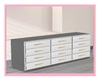 Modern drawer white