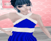 girl;s blue dress