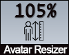 Avatar Scaler 105%