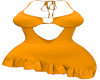 Darla Orange Dress