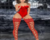RED SHE DEVIL CORSET RLL