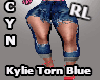 RL Kylie Torn Blue Jeans