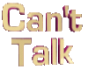 LWR}Can't Talk