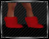 R* Red Fur Boots