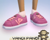 [VP] Pink Suede Sneakers