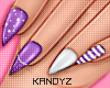 !!K Coot Nails Purple V2
