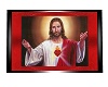 Jesus Red Blk frame