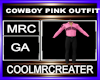 COWBOY PINK OUTFIT