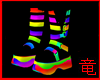[竜]Neon High Boots