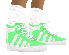 Green Shoe w/socks