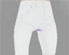 V. White Pants
