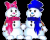 happy snowmen