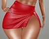 ~CR~Red Leather Skirt RL