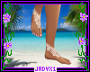 Lace Ankle Cuff - white