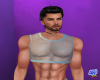 Ice Blue Mesh Tank