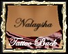 TA Nalaysha Tattoo back