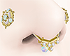 Septum Gold Opal Pearl