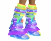 rainbow hardcore boots