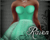 *R* Gala Gown Green