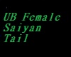 UB Saiyan Female Tail