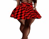 skirt redblack