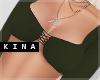 Nadia Crop Green