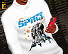 space sweater white