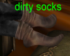 Dirty Homeless Socks