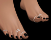 Black Pedicure Feet