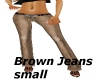 Brown Jeans Small