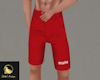 Marine Red Shorts