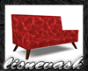 (L) Red Retro Sofa