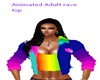 Adult animated rave top
