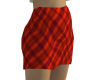 [NS]Skirt Plaid Red Red