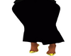flare skirt (black)