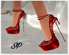 Glitter Heels Red